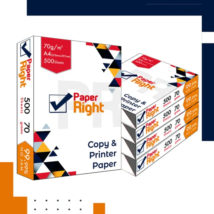 Paper Right 70Gsm A4 Printing Paper [Ream]