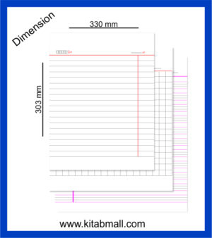 Answer Sheet  – Legal Size (203/330mm) 68 Gram Paper Crown Paper - Image 2