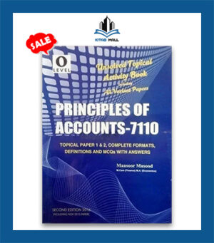 O Level Principles of Accounts 7110 Unsolved Topical Mansoor Masood