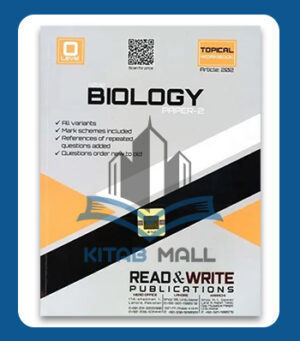 Biology O-Level Paper 2 Topical Workbook Art #202