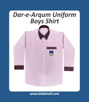 Dar-e-Arqam Scarlet School Uniform Boys Shirt