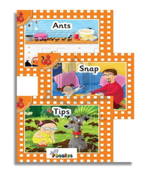 Jolly Phonics Readers (Orange Level) Set 1 (Pack of 3) Class Nursery