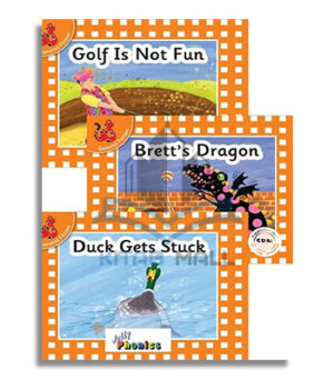 Jolly Phonics Readers (Orange Level) Set 3 (Pack of 3) Class Reception