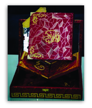 QURAN E PAK WITH TRANSLATION MAROON COLOR